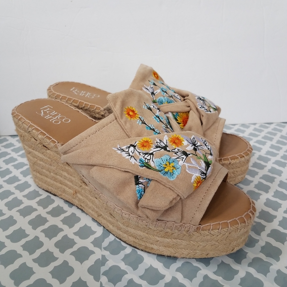 Franco Sarto Talinda Espadrilles 10 NWOB - Picture 14 of 15